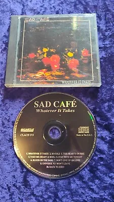 Cd. Sad Cafe - Whatever It Takes. 10 Tracks Castle Records Rock Pop • £16