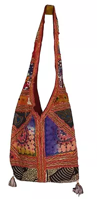 Ethnic Embroidered Handbag Tote Bag Sling Bag Shoulder Bag Banjara Bag BA2271 • $22.50