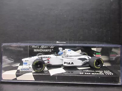 MINICHAMPS 1/43 TYRRELL FORD 025 M.SALO GP SAN MARINO 1997 #19 Diecast Model Car • $29.95