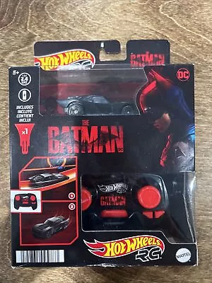Hot Wheels RC The Batman - 1:64 Scale -  Batmobile Vehicle • $7.99