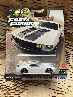 2024 Hot Wheels Premium Fast & Furious 1969 Ford Mustang Boss 302 • $9.99