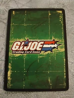 Gi Joe Tcg Trading Card Game - Choose Your Own Cards !!! • $1.09