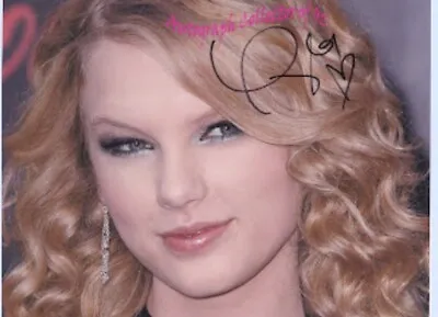 Taylor Swift Fearless Eras Tour  Autographed 8x10 Photo Wcoa • $300