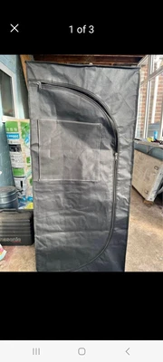 £40 • Buy New Indoor Grow Tent  Portable Silver Mylar Hydroponic Grow Tent With Window