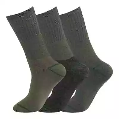 Mens Merino Wool Blend Military Work Boot Thick Thermal Winter Socks 2.8 Tog UK • £2.97