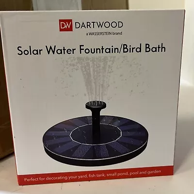 Dartwood Solar Water Fountain • $9.90