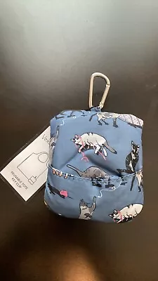 Vera Bradley Reusable Tote Bag Charm Cat's Meow NWT • $29.99