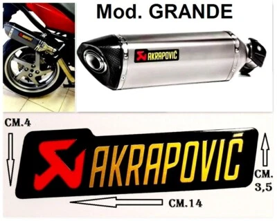 akrapovic adesivo scarico - Acquista akrapovic adesivo scarico con akrapovic adesivo scarico - Acquista akrapovic adesivo scarico con