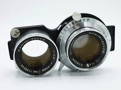 Mamiya Sekor 80mm F/2.8 TLR Lenses C3 C220 C330 C33 C2 C22 W/ Caps #635 • $99.99