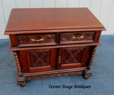 62903 Solid Mahogany Bachelor Chest Dresser Nightstand • $375