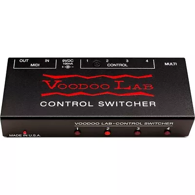 Voodoo Lab Control Switcher Guitar Footswitch • $169.99