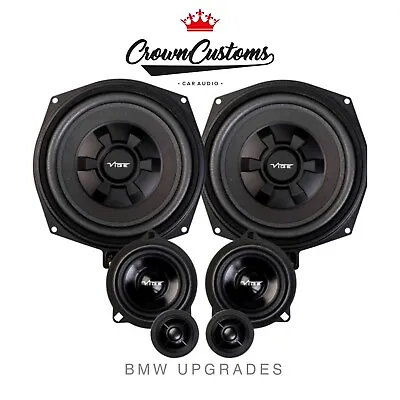 Bmw 3 Series Full Front Speaker Upgrade Vibe Optisound E90/91/92/93  Car Audio • $348.13