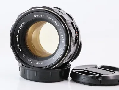 ASAHI Pentax Super Takumar 55mm F/1.8 M42 Mount Lens Exc From JP#1451 • $64.54