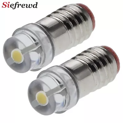 E5 E5.5 Screw Warm White LED HO/TT Scale Model Railway Light Bulb 3V/6V/12V DC • $2.99