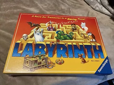 2007 Nib Ravensburger Labyrinth Treasure Moving Maze Game Sealed • $29.99