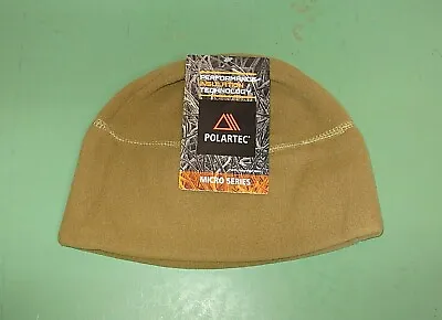 US Military Issue Coyote Polartec Micro Fleece Cold Weather Beanie Watch Cap • $16.99