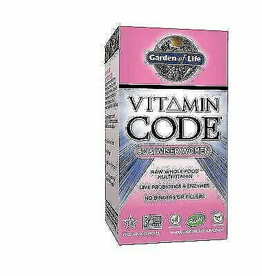 Garden Of Life Vitamin Code 50 & Wiser Women Vegetarian Capsules - 120 Pieces • $140