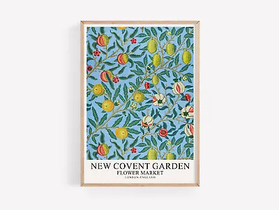 £3.99 • Buy Flower Market London Decor  Poster Picture Colourful Art Prints A2 A3 A4 A5