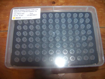 $19.99 • Buy Sterile Dnase/rnase-free Low Retention Filtered Pipette Tip 10 Ul
