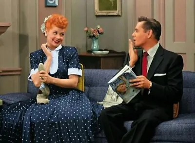 I Love Lucy Lucille Ball Desi Arnaz Color  8x10 PHOTO PRINT • $6.98