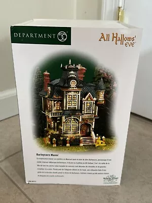 Dept. 56 Halloween Barleycorn Manor All Hallows Eve Dickens Village #56.57831 • $99.99