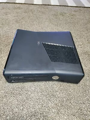 $60 • Buy Console Only Black Microsoft Xbox 360 Slim S Tested No Hard Drive Model 1439 #8