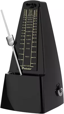 Ueteto Mechanical Metronome Black/Loud Sound Piano Drum Violin Guitar • $26.80