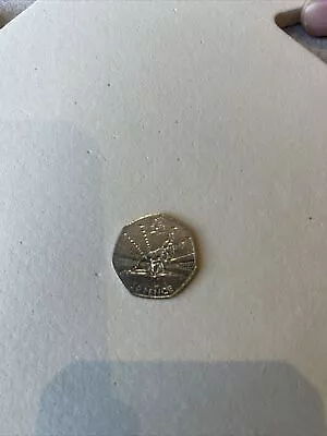 CIRCULATED 2012 Olympics Wrestling 50p Coin • £21
