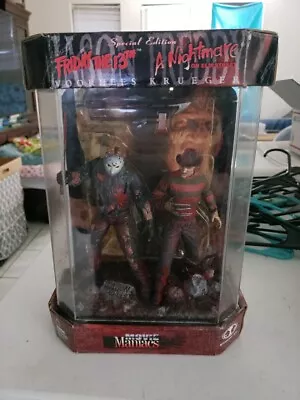 McFarlane Toys Movie Maniacs: Friday The 13th - Jason Voorhees VS Freddy Krueger • $75