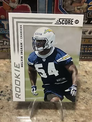 2012 Panini Score Football #353 Melvin Ingram RC Los Angeles Chargers San Diego • $2.29