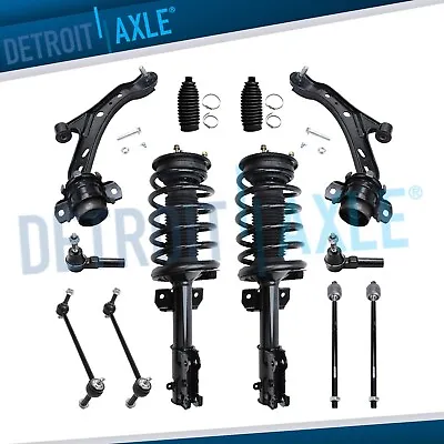 Front Struts Lower Control Arms Tie Rods Sway Bars For 2005 2006-10 Ford Mustang • $330.38