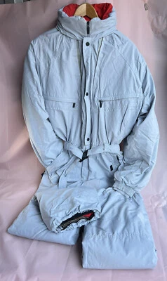 $79 • Buy KILLY Snow Ski Snowboard Suit One Piece Made In France, Gray, Size US 38