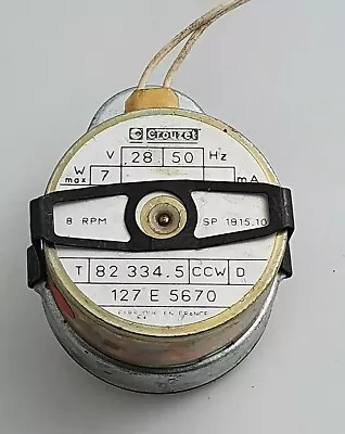 Crouzet 28v 8rpm Geared Motor 7w 8233.5 Counter Clockwise  • £3.99