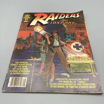 Marvel Super Special Magazine # 18 Raiders OF The Lost Ark Movie Adaptation  • $14.25