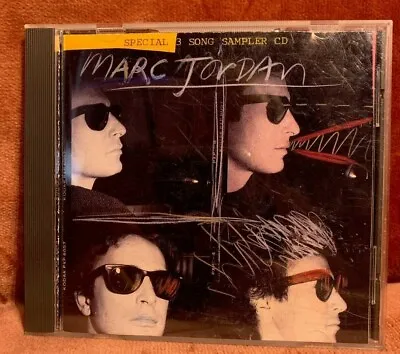 Marc Jordan - Special 3 Song Sampler - 1987 U.S. CD • $0.99