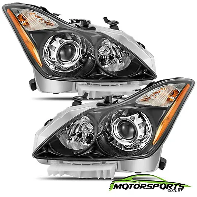 [Polished Black]For 2008-2015 Infiniti G37/Q60 Coupe Factory Style Headlights • $359.98