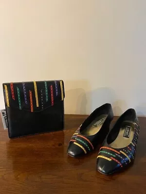 Vintage J. Renee Pumps With Matching Clutch/ Shoulder Handbag • $12