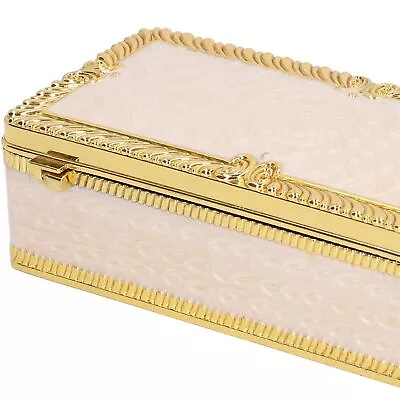 Vintage Jewelry Box High Capacity Anti Scratches Elegant Rectangular Shape Jewe♡ • $65.72