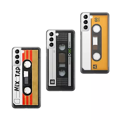 Retro Tape Phone Case For Samsung Galaxy S24 S23 FE S22 Pro S21 Ultra A25 A15 • £14.48