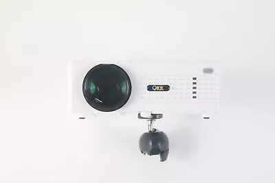 QKK AK-80 Full HD DEL 1080P Mini Portable Outdoor Projector • £73.07