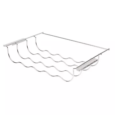 £36.95 • Buy SAMSUNG  Chrome Wine Rack Bottle Shelf 43.5cm X 29cm Fridge