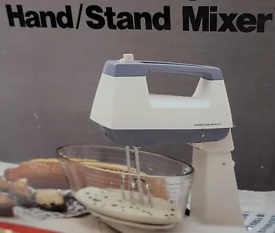 Hamilton Beach Stand Mixer 56BL In Blue Never Used In Box Vintage  • $69