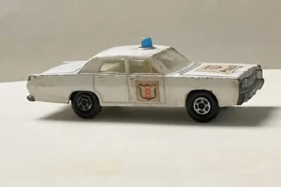 Lesley Matchbox #55 Or 73 Mercury Police Car • $11.24