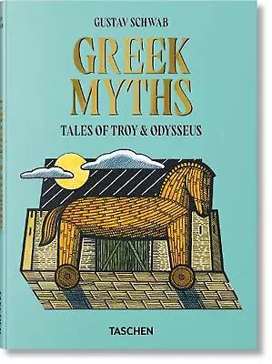 Greek Myths By Gustav Schwab Hardcover Book • $21.13