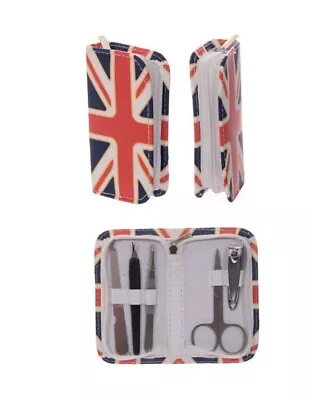 Union Jack UK Flag Manicure Set • £5