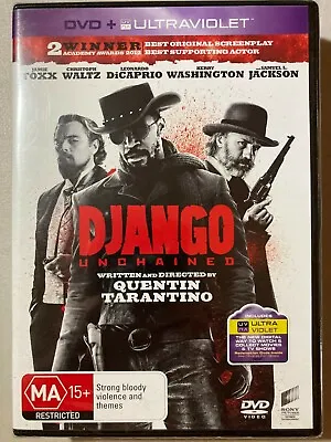 DJANGO UNCHAINED DVD 2012 Quentin Tarantino Brand New 0322 Leonardo DiCaprio • $6.77