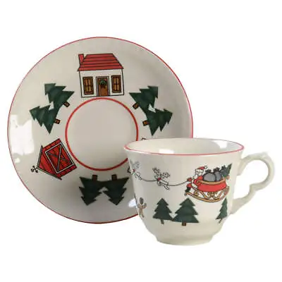 Mason's Christmas Village Cup & Saucer 9996505 • $7.99