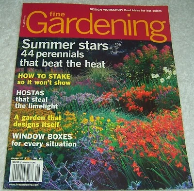 $3.99 • Buy Taunton's Fine Gardening Magazine August 2011 Perennials