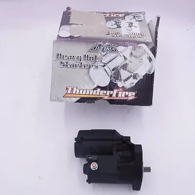 $196.99 • Buy Ultima Thunder Fire Heady Duty Starter Fits 1990-2006 Big Twin Motor