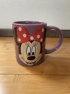 Original Walt Disney Jerry Leigh Minnie Mouse Mug Purple Authentic 3D Print Tea • $10